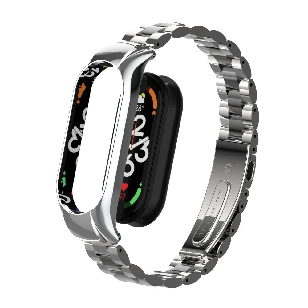 Limited Edition Xiaomi Mi Band 7 Steel Strap (Silver/Black)  Last Chance!