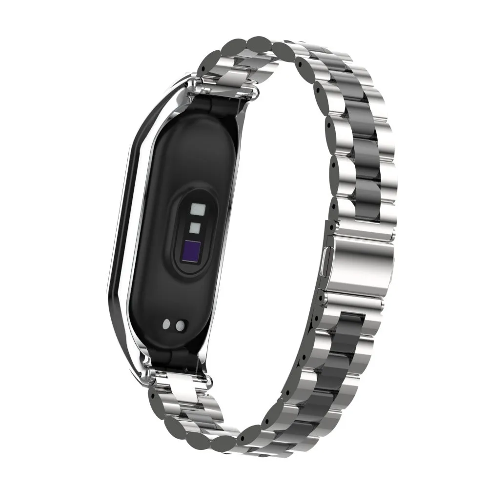 Limited Edition Xiaomi Mi Band 7 Steel Strap (Silver/Black)  Last Chance!