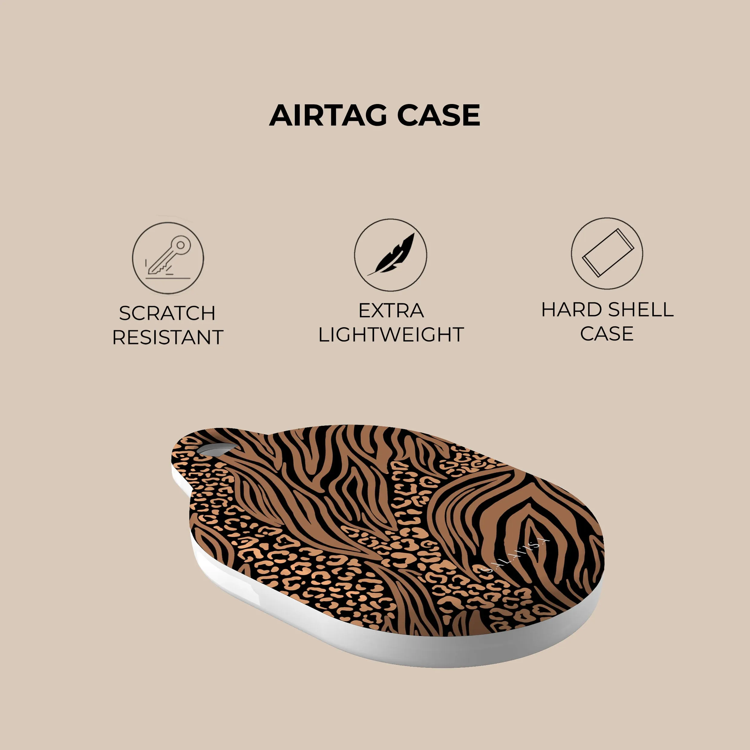 Limited Edition Zebra Leopard AirTag Holder  Dont Miss Out!