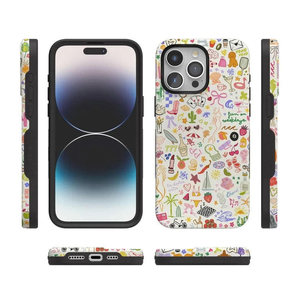 Luxury Feel All the Fun Things | Fun on Weekdays Case  Almost Sold Out!