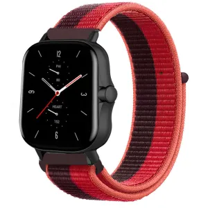 Luxury Feel Amazfit GTS 2 Nylon Strap (Cherry Magenta)  Limited Release!