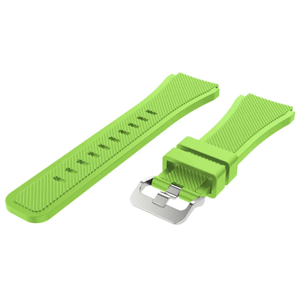 Luxury Feel Amazfit GTS 2 Silicone Strap (Light Green)  Last Chance!