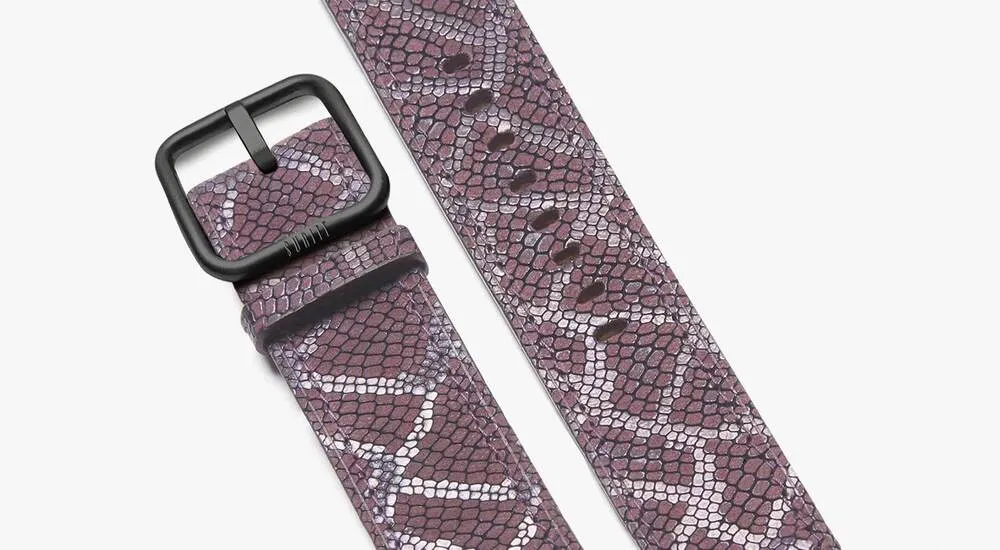 Luxury Feel Apple Watch Band Paris Burgundy  Going Fast!