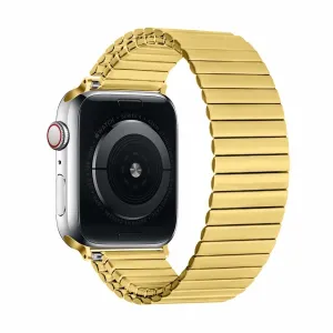 Luxury Feel Apple Watch Elastic Steel Strap (Gold)  Almost Sold Out!