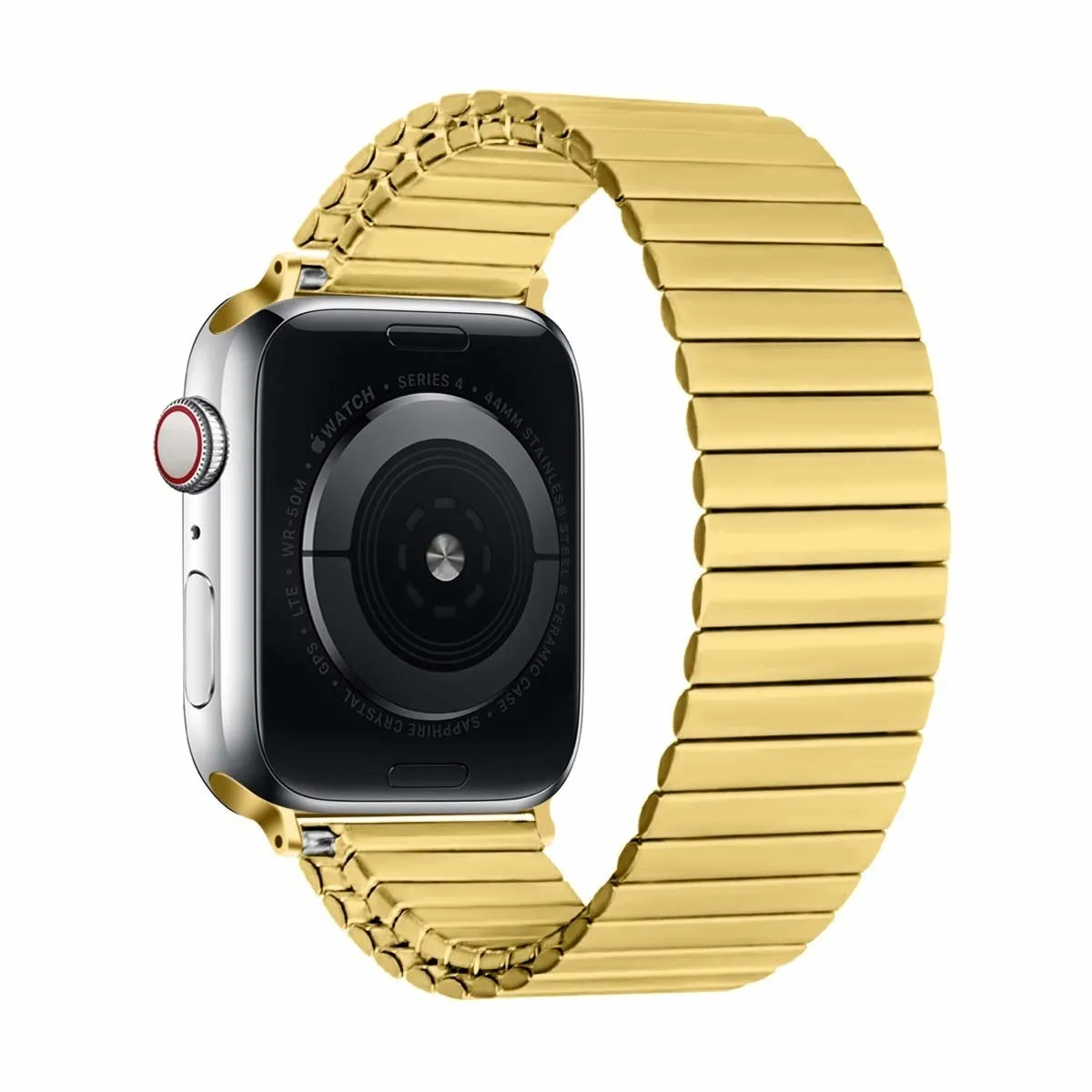 Luxury Feel Apple Watch Elastic Steel Strap (Gold)  Almost Sold Out!