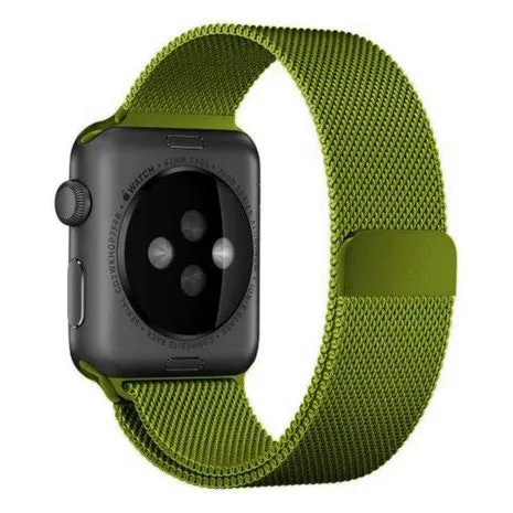 Luxury Feel Apple Watch Milanese Strap (Light Green)  Almost Sold Out!