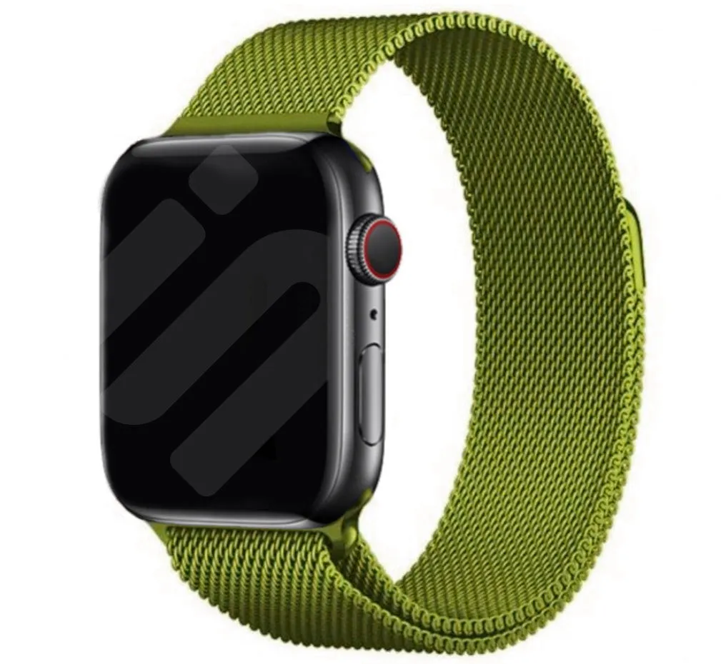 Luxury Feel Apple Watch Milanese Strap (Light Green)  Almost Sold Out!