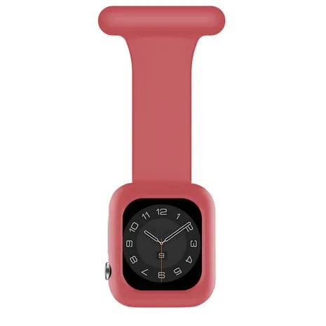 Luxury Feel Apple Watch Nurse Fob with Protective Case (Red)  Going Fast!