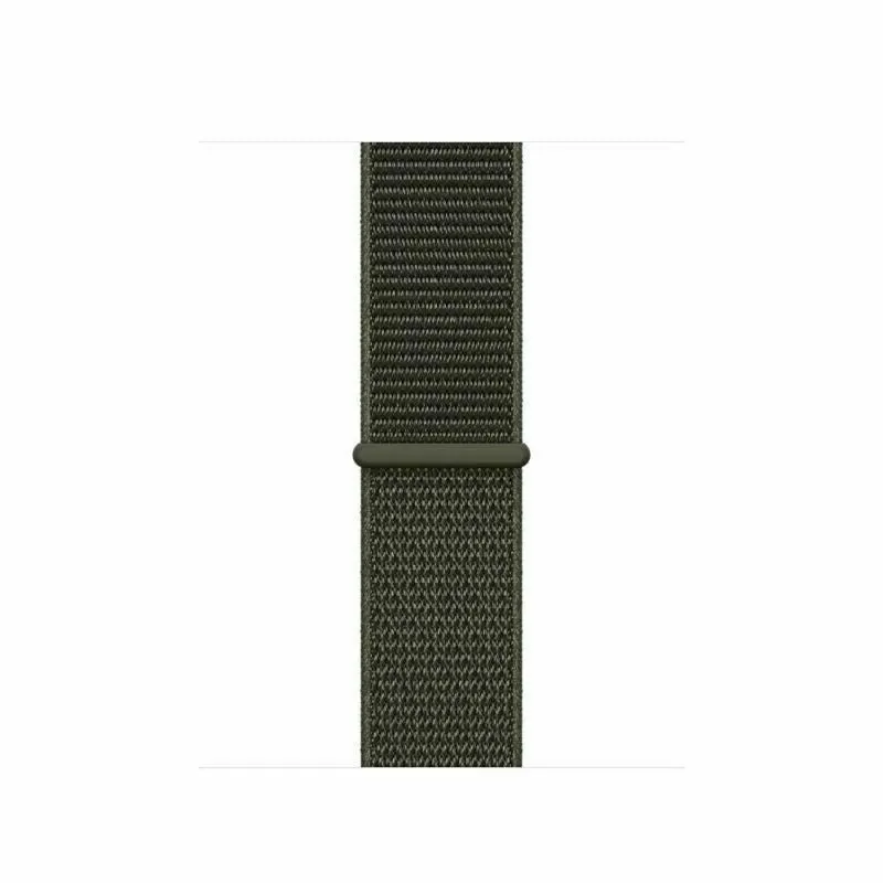 Luxury Feel Apple Watch Nylon Strap (Dark Green)  Limited Stock!