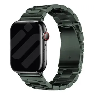 Luxury Feel Apple Watch Steel Strap (Dark Green)  Today Only!