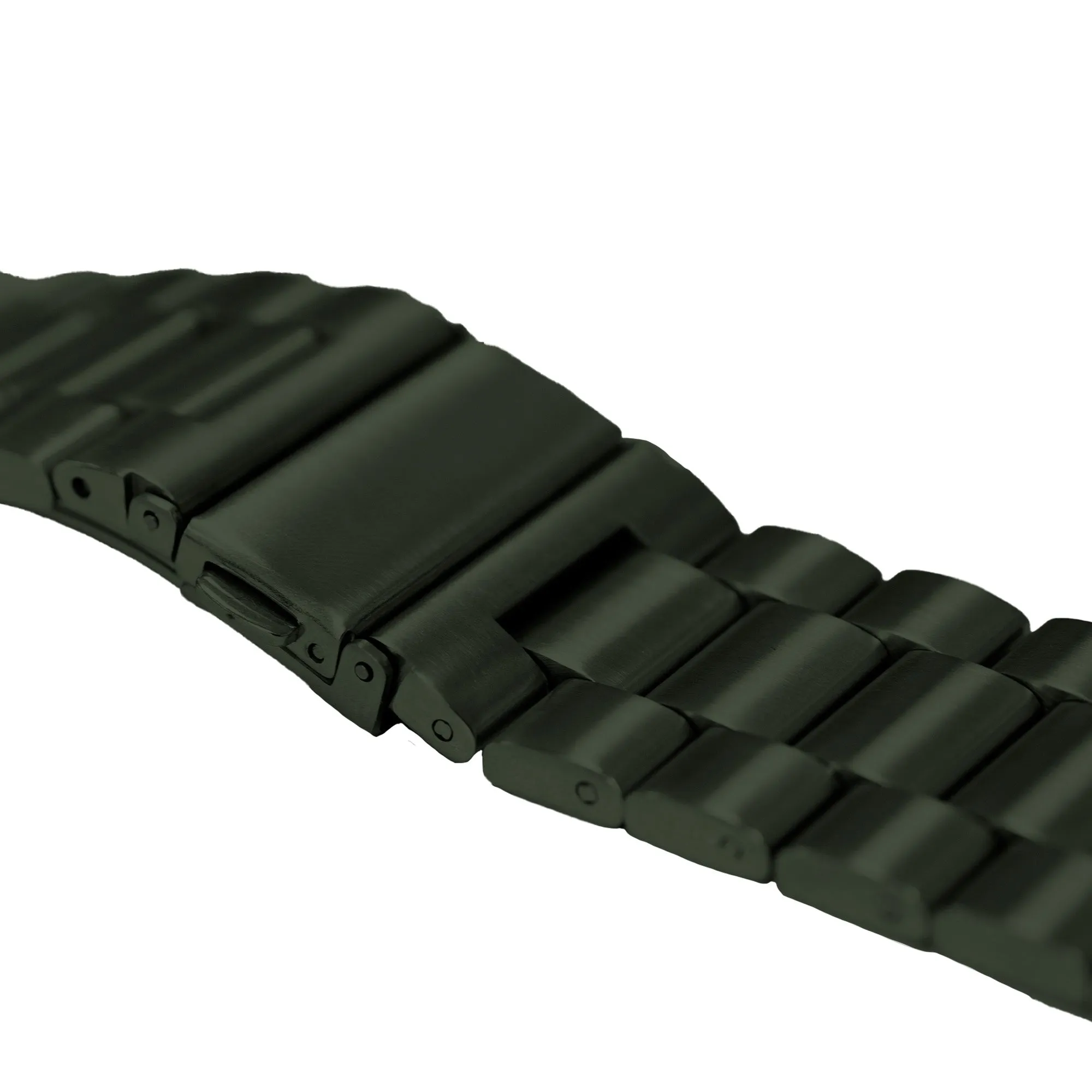 Luxury Feel Apple Watch Steel Strap (Dark Green)  Today Only!
