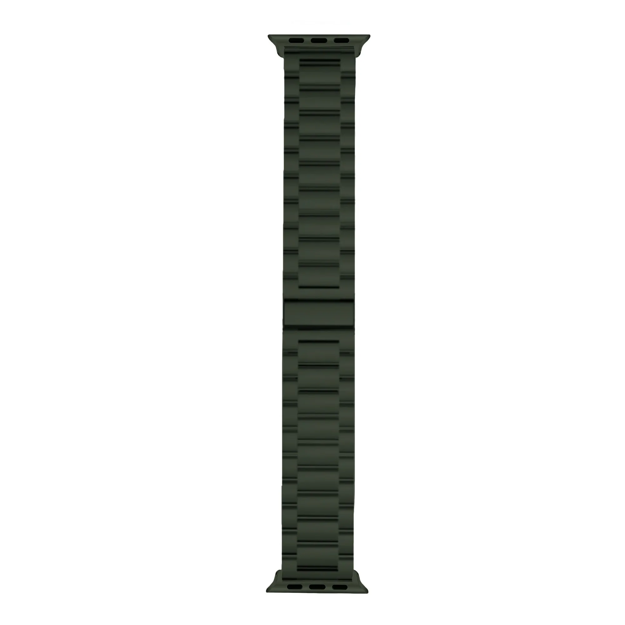 Luxury Feel Apple Watch Steel Strap (Dark Green)  Today Only!