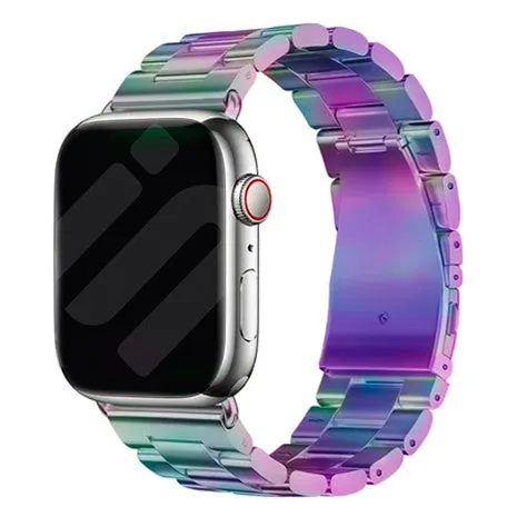 Luxury Feel Apple Watch Steel Strap (Pearlescent)  Limited Availability!