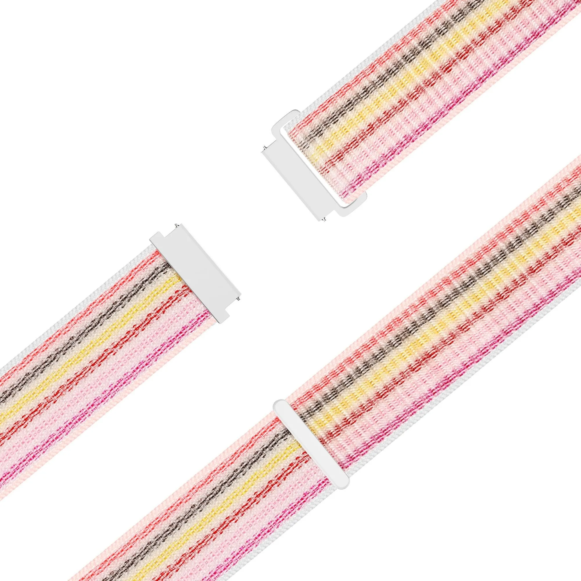 Luxury Feel Bandz Amazfit GTS 4 Nylon Strap 'Classic' (Colourful)  Almost Gone!