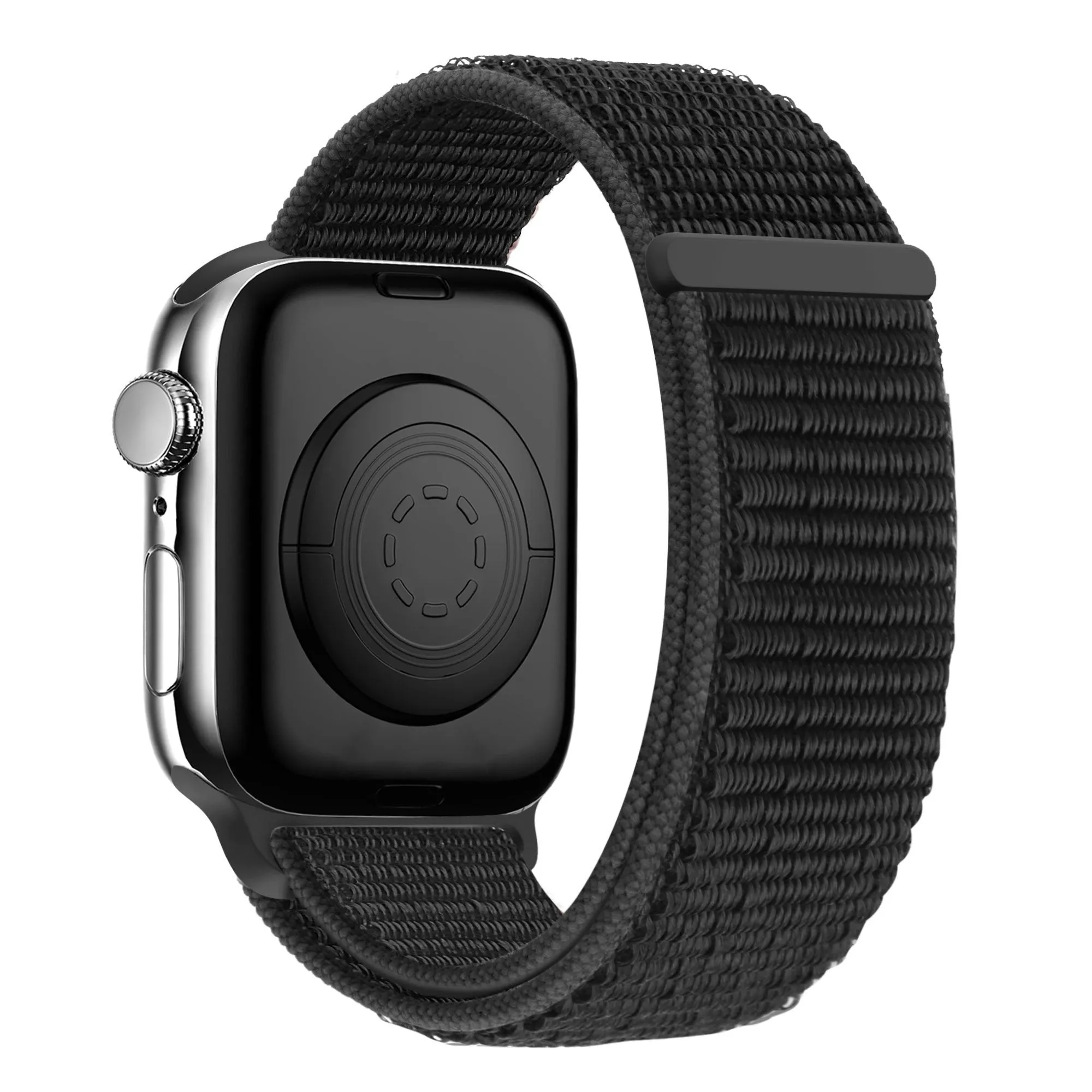 Luxury Feel Bandz Apple Watch Nylon Strap 'Classic' (Black)  Today Only!