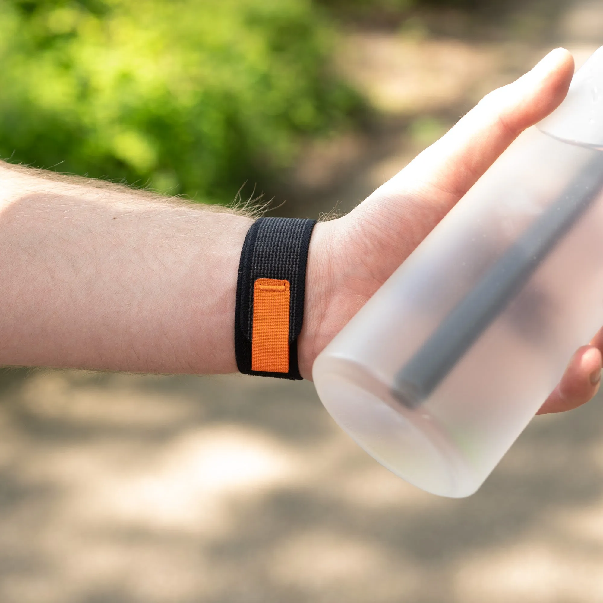 Luxury Feel Bandz Apple Watch Trail Strap (Black)  Ends Soon!
