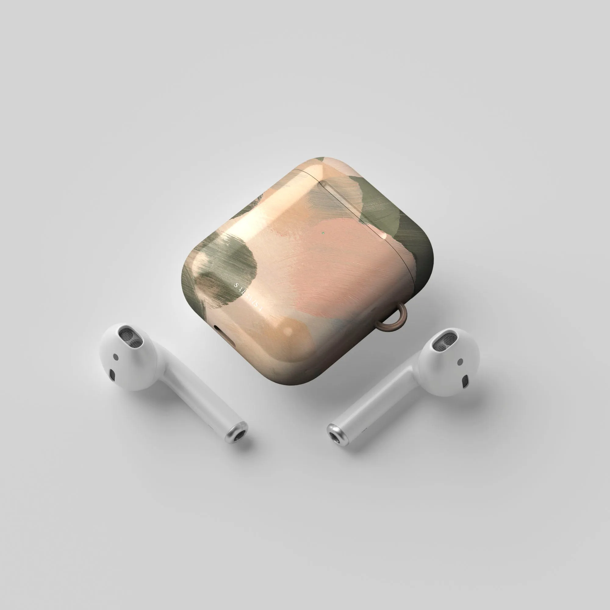 Luxury Feel Beige Minimalistic AirPods Case  Limited Release!