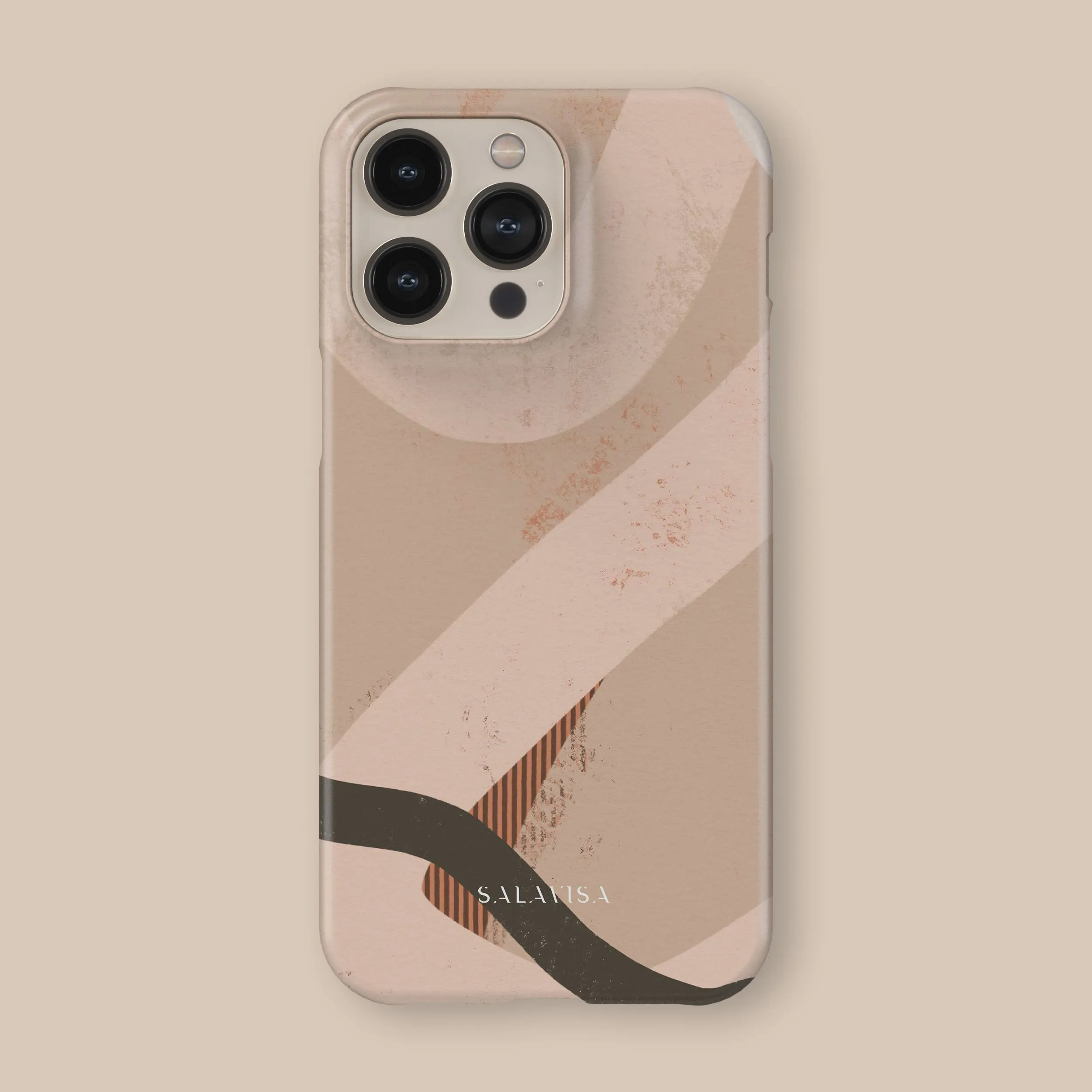 Luxury Feel Beige Organic Phone Case  Limited Stock!