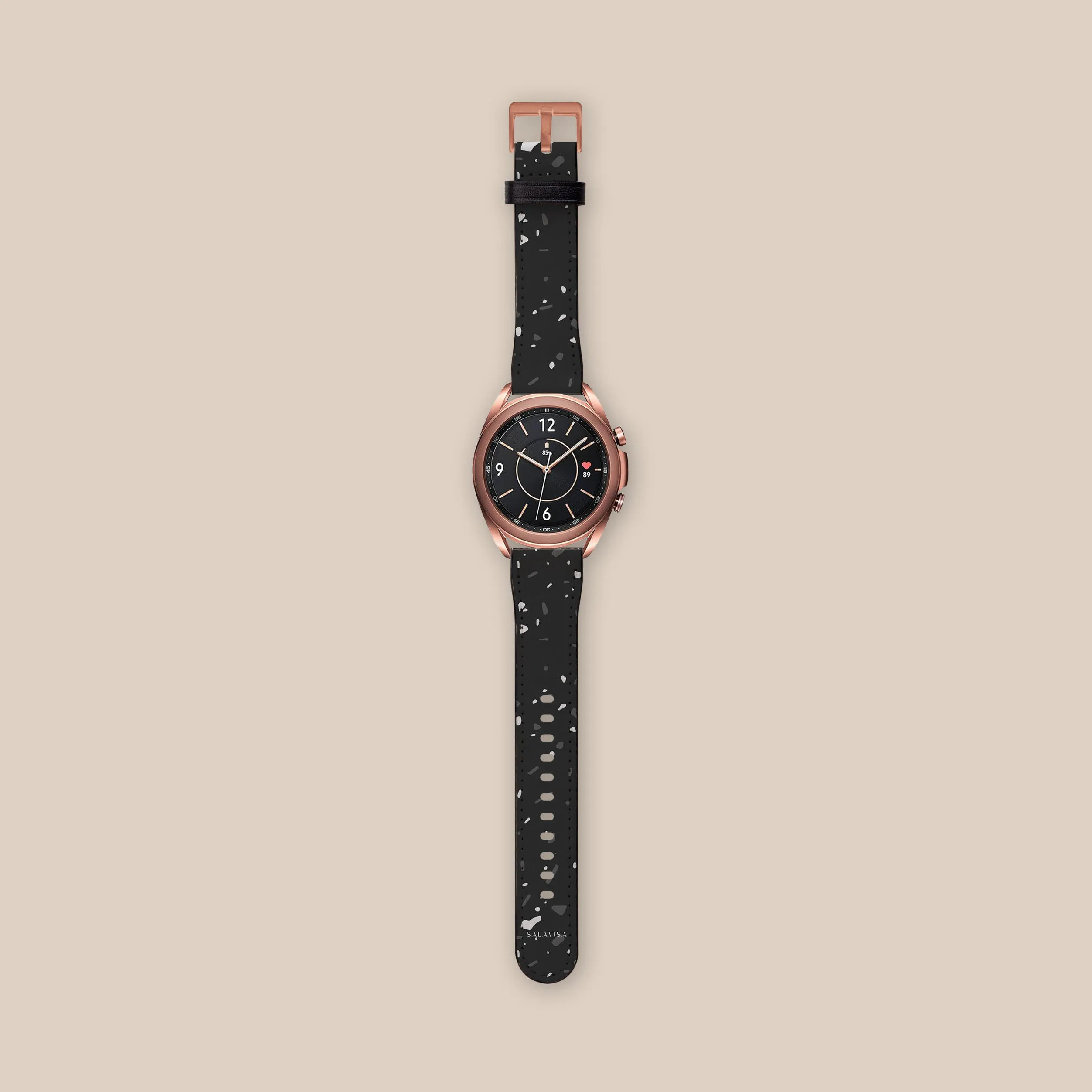 Luxury Feel Black Terrazzo Galaxy Watch Band  Limited Release!