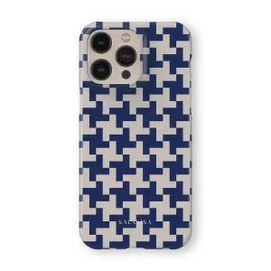 Luxury Feel Blue Glen Plaid Phone Case  Stylish & Comfortable
