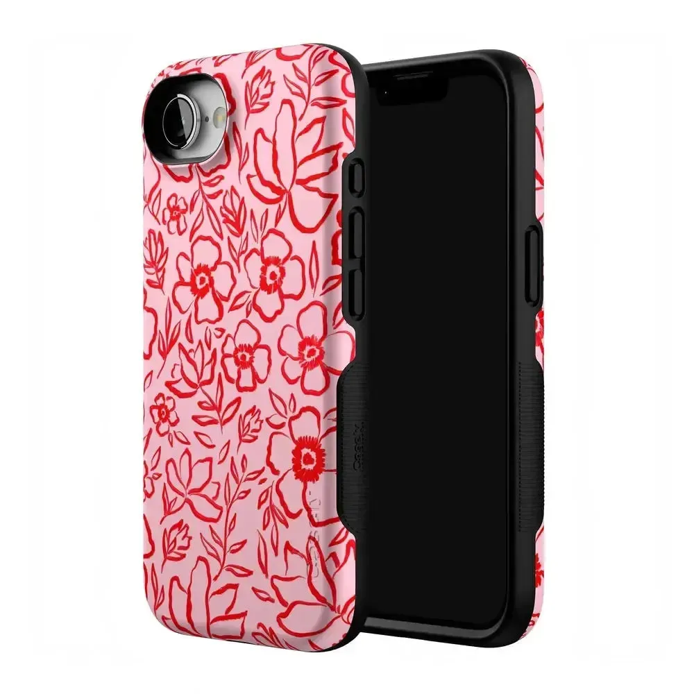 Luxury Feel Blush Garden | Floral Doodle Case  Almost Gone!