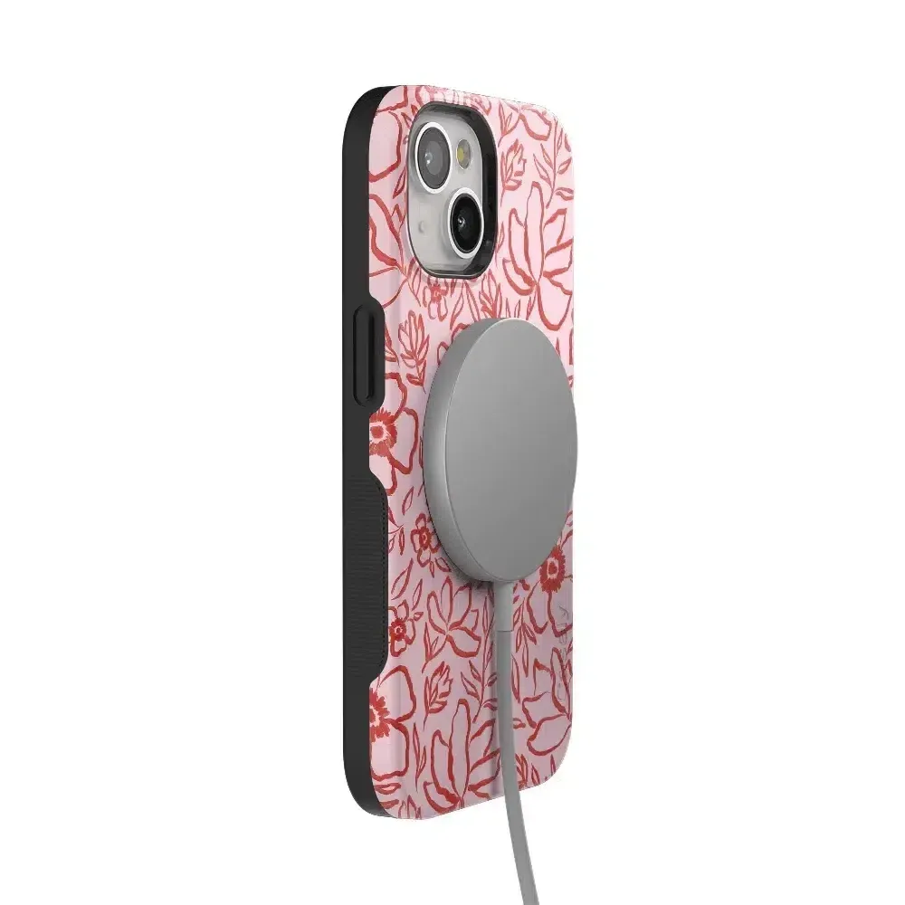 Luxury Feel Blush Garden | Floral Doodle Case  Dont Miss Out!