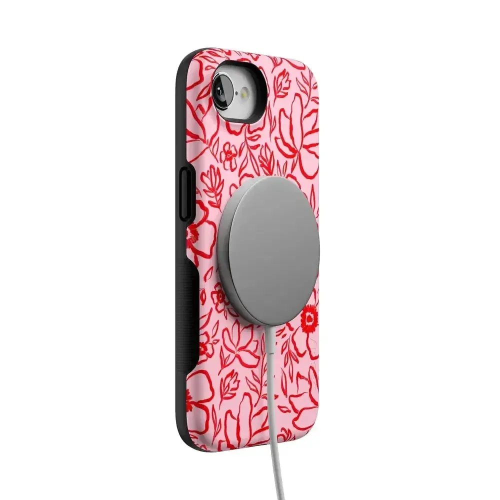 Luxury Feel Blush Garden | Floral Doodle Case  Dont Miss Out!