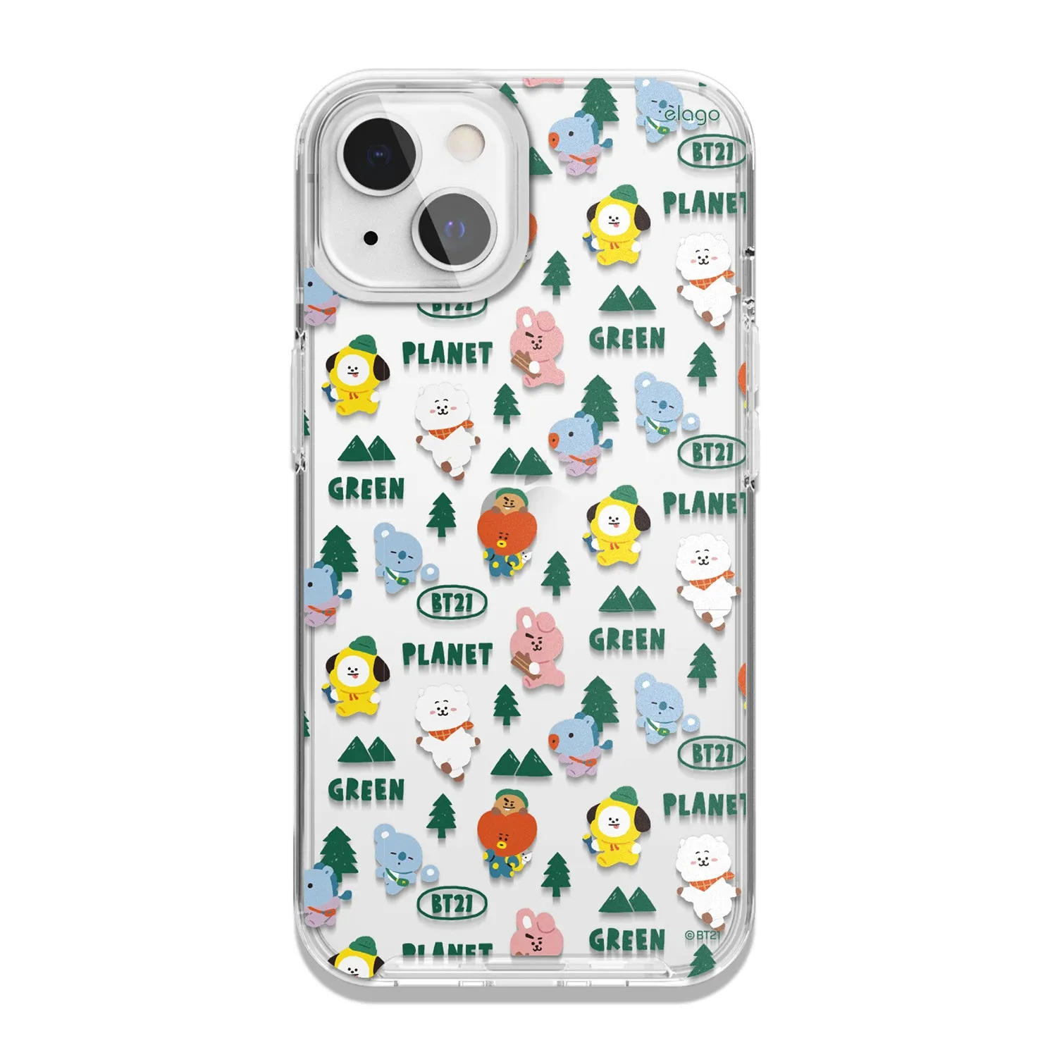 Luxury Feel BT21 | elago Green Planet Case for iPhone 13  Last Few Pieces!