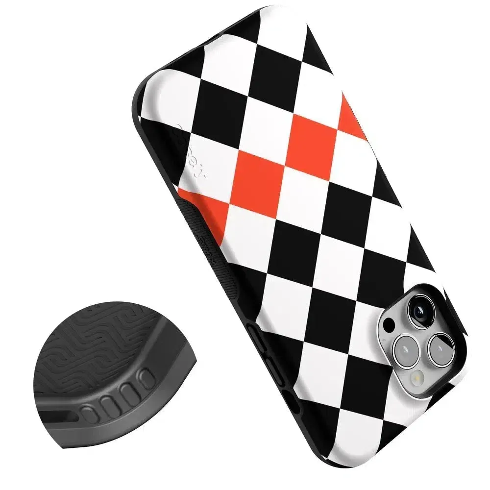 Luxury Feel Checkerboard | High Contrast Design Case  Last Chance!