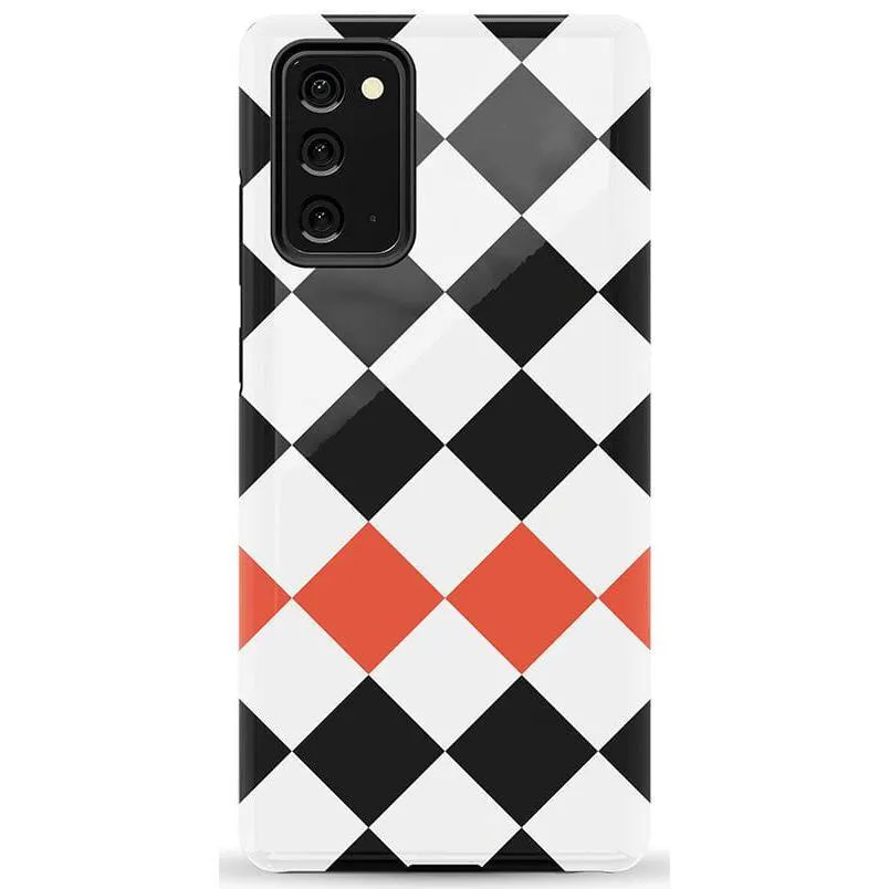 Luxury Feel Checkerboard | High Contrast Design Case  Last Chance!