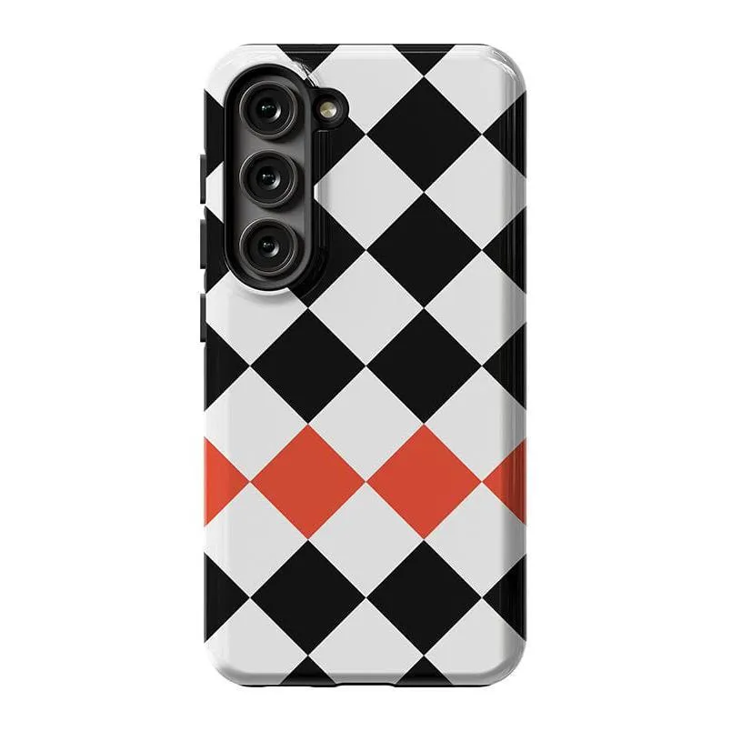 Luxury Feel Checkerboard | High Contrast Design Case  Last Chance!