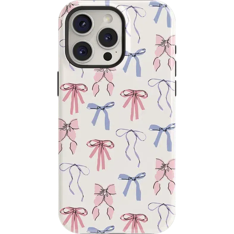 Luxury Feel Coquette Girlie | Pastel Bows Case  Today Only!