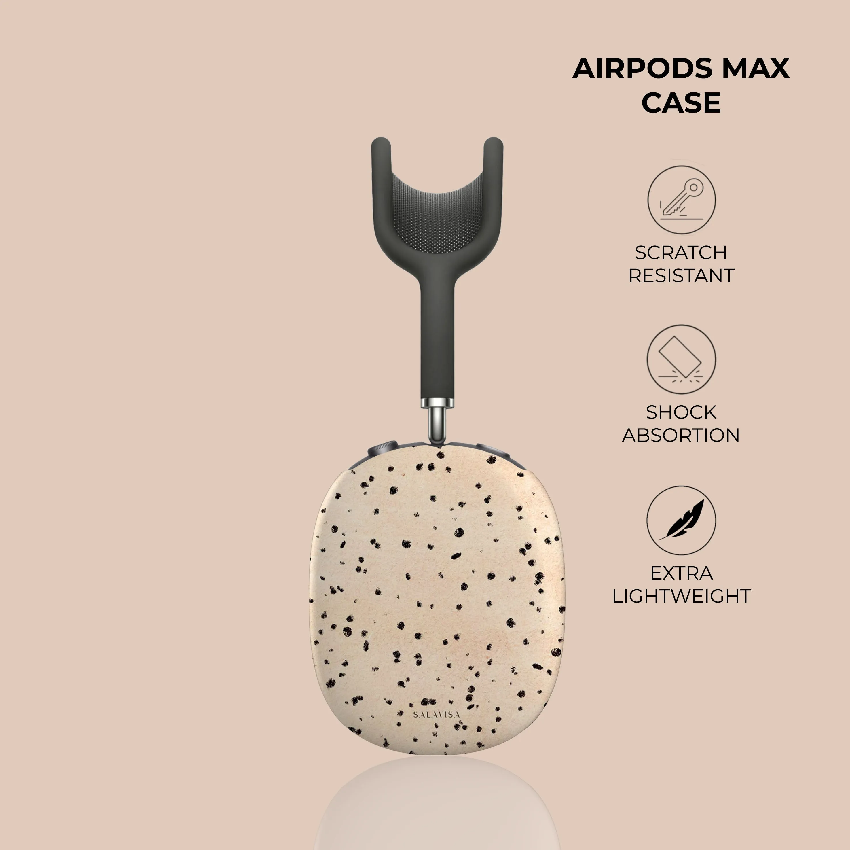 Luxury Feel Creme Dots AirPods Max Case  Limited Availability!