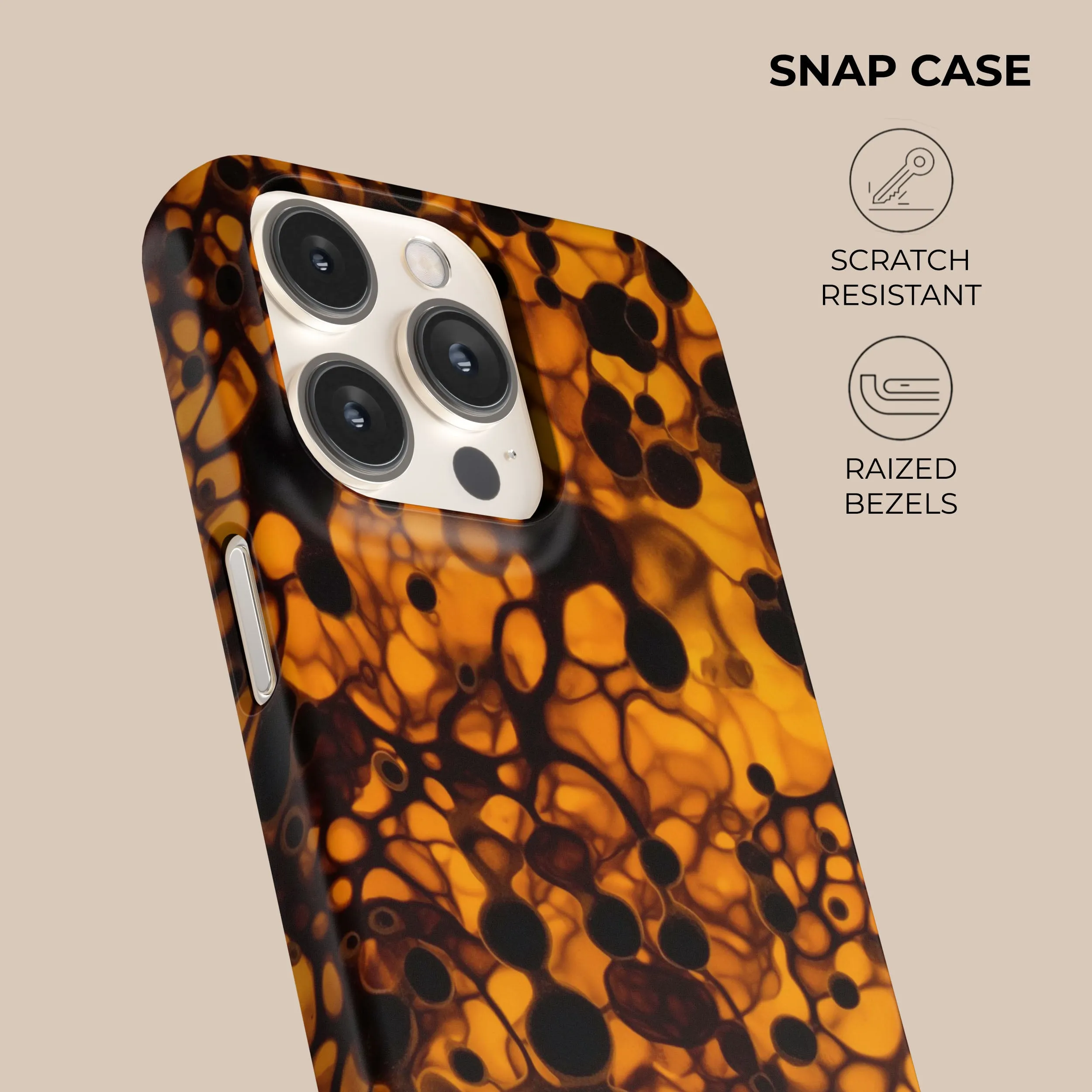 Luxury Feel Dark Ambar Phone Case  Limited Availability!