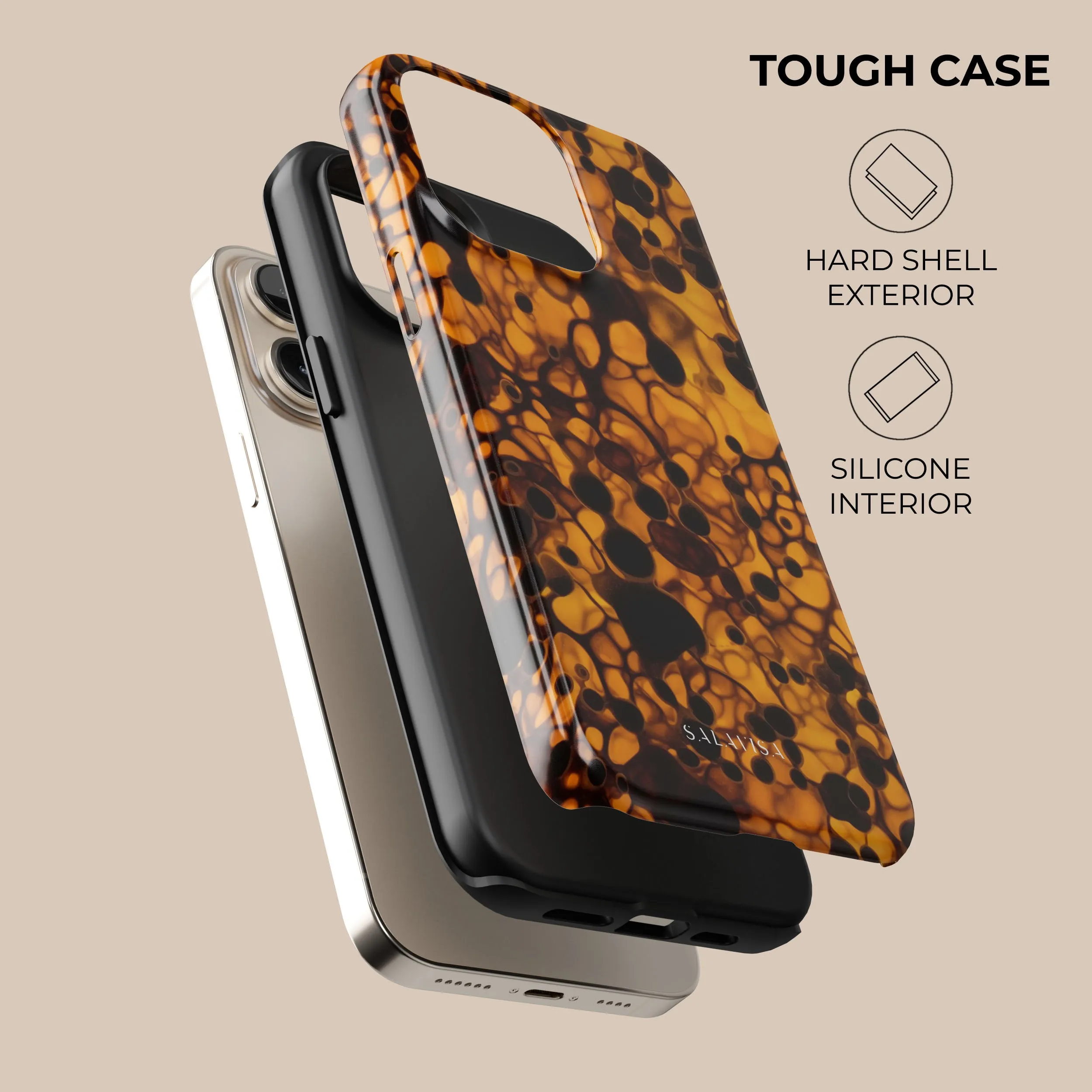 Luxury Feel Dark Ambar Phone Case  Limited Availability!