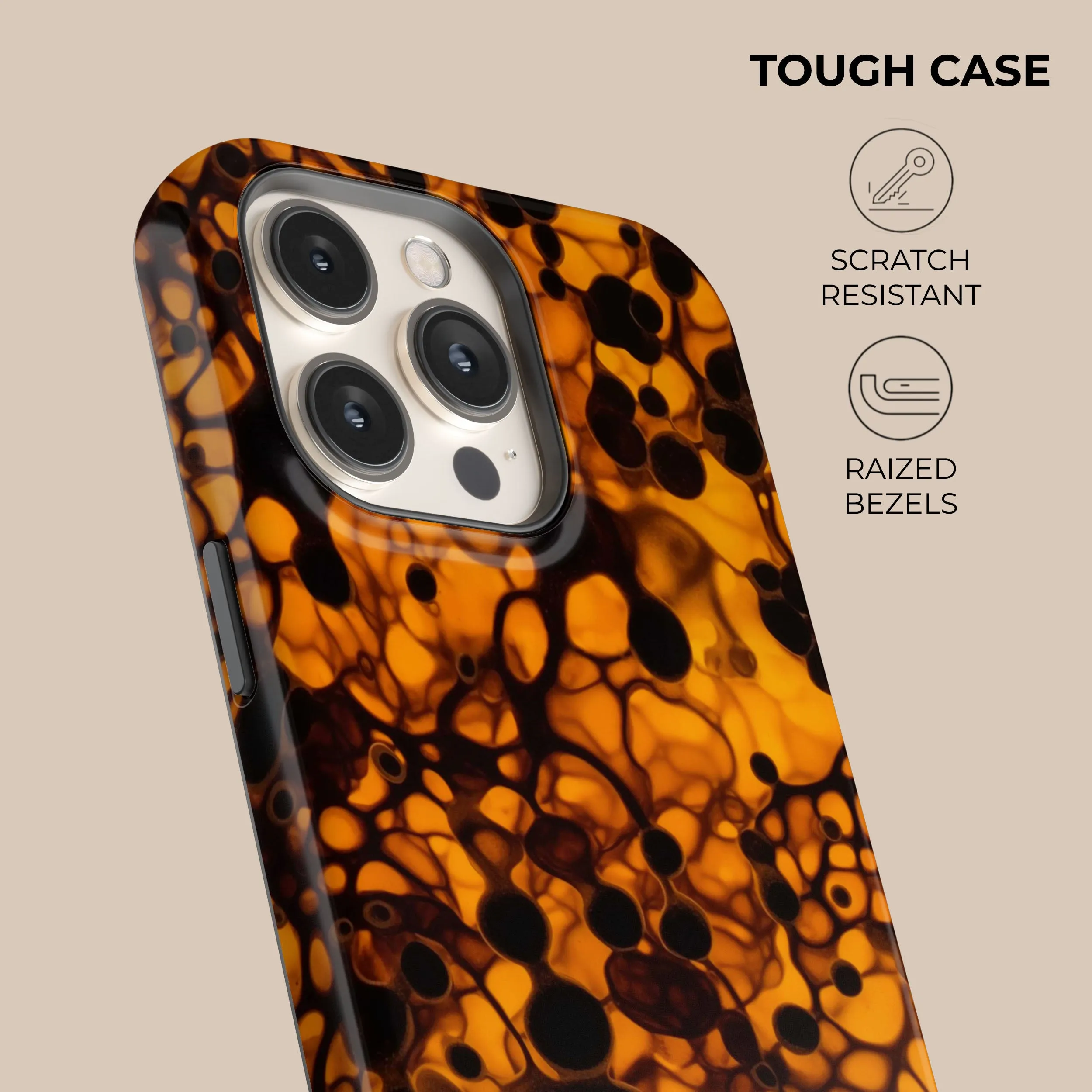 Luxury Feel Dark Ambar Phone Case  Limited Availability!