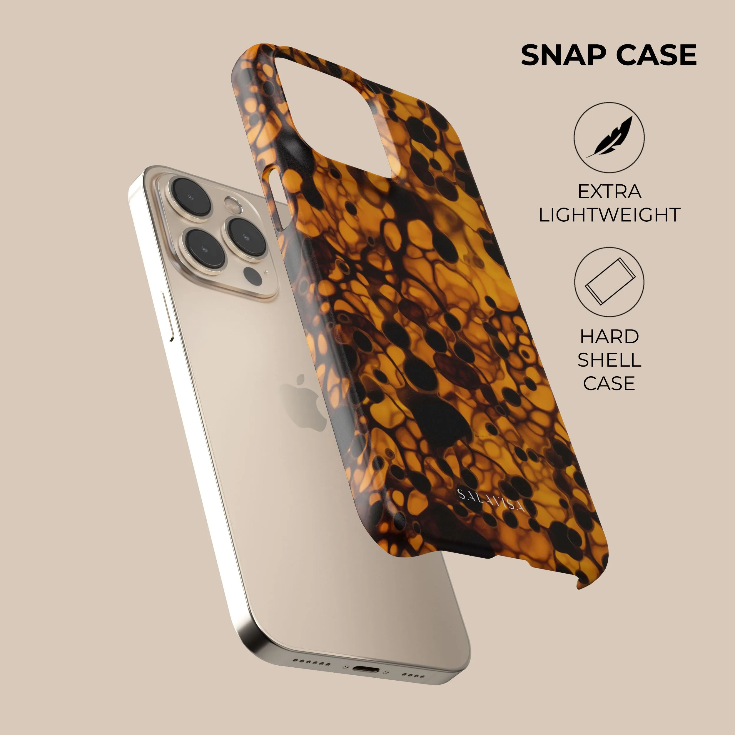 Luxury Feel Dark Ambar Phone Case  Limited Availability!