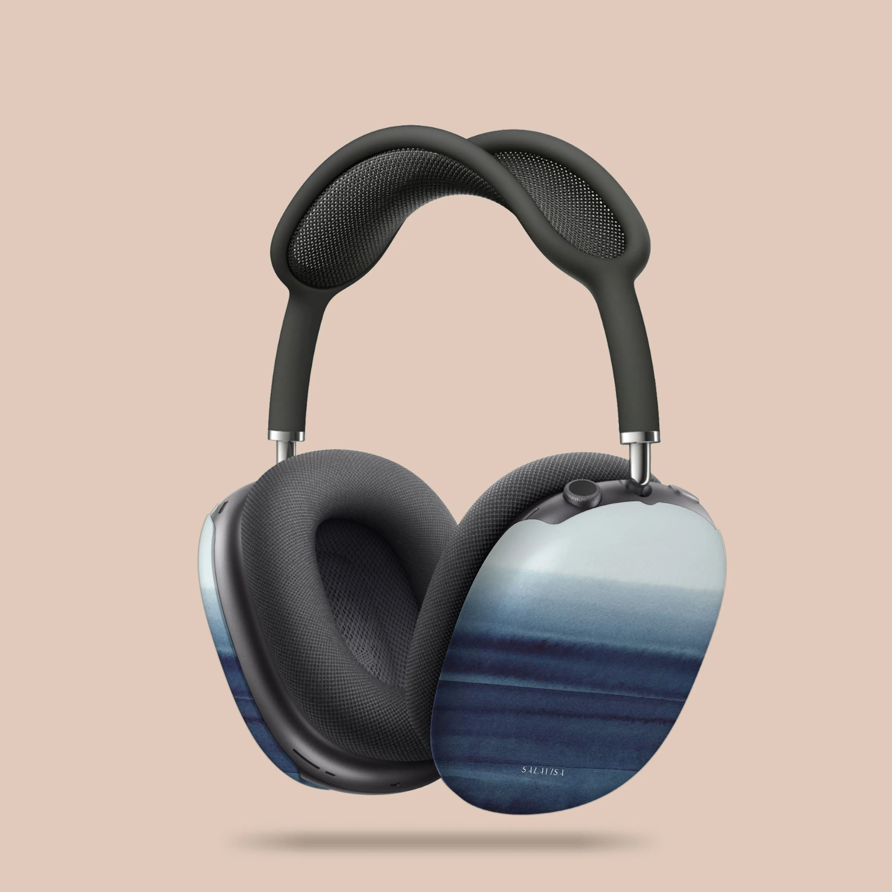 Luxury Feel Deep Blue Tie Dye AirPods Max Case  Last Chance!
