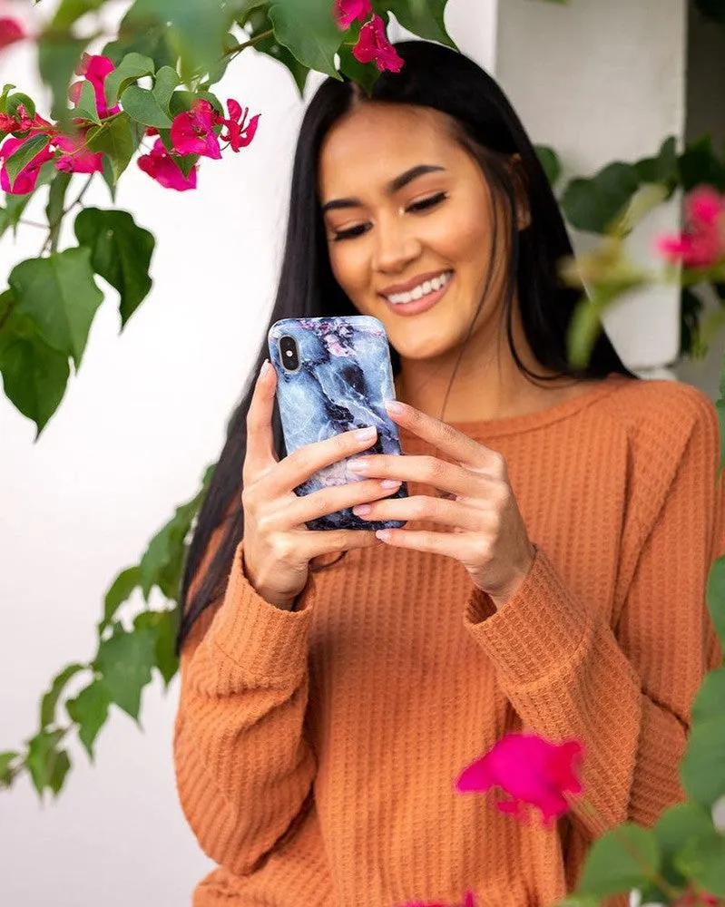 Luxury Feel Deep Sea | Blue Marble Samsung Case  Last Few Pieces!