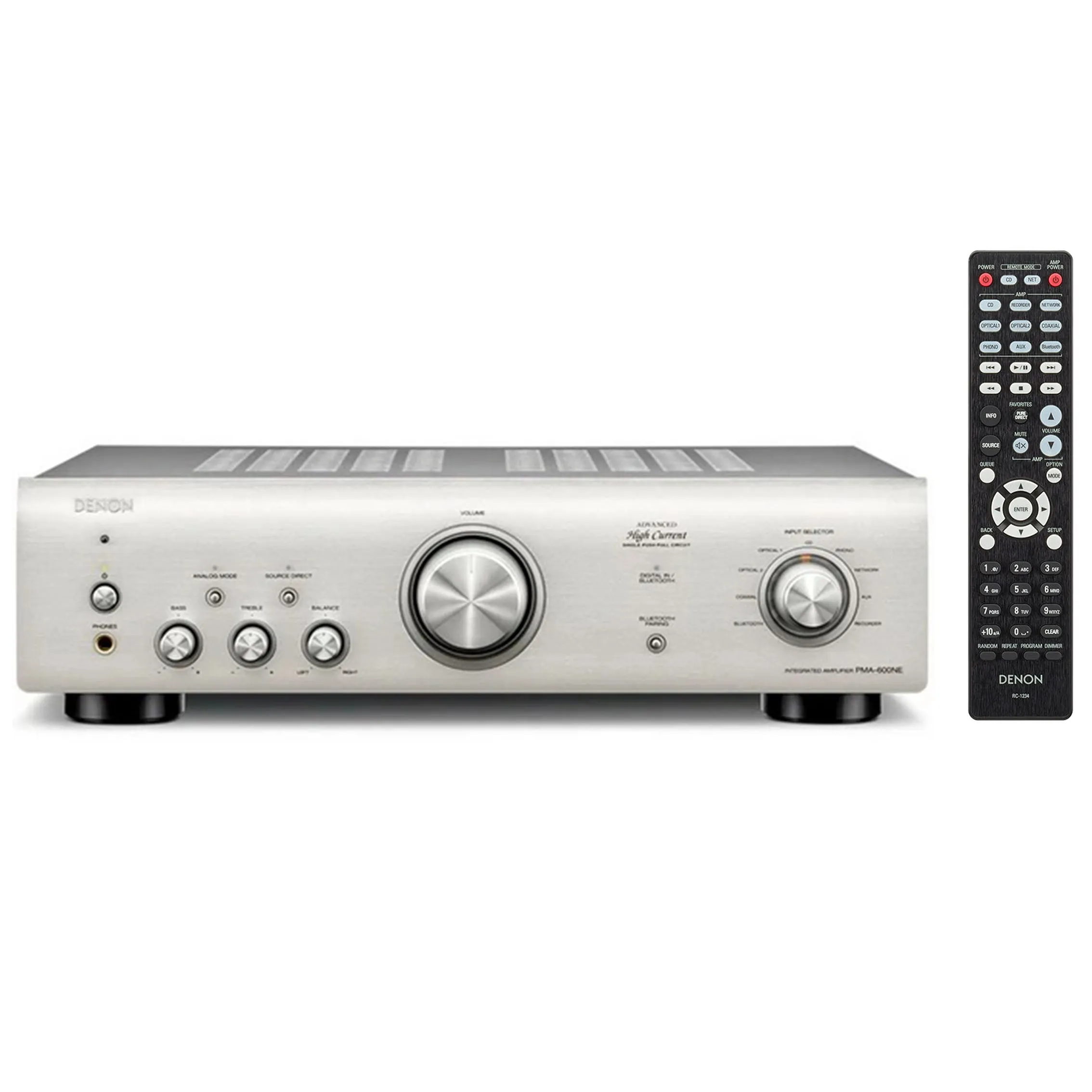 Luxury Feel Denon PMA-600NE 90W Stereo Integrated Amplifier (Each)  Stylish & Comfortable