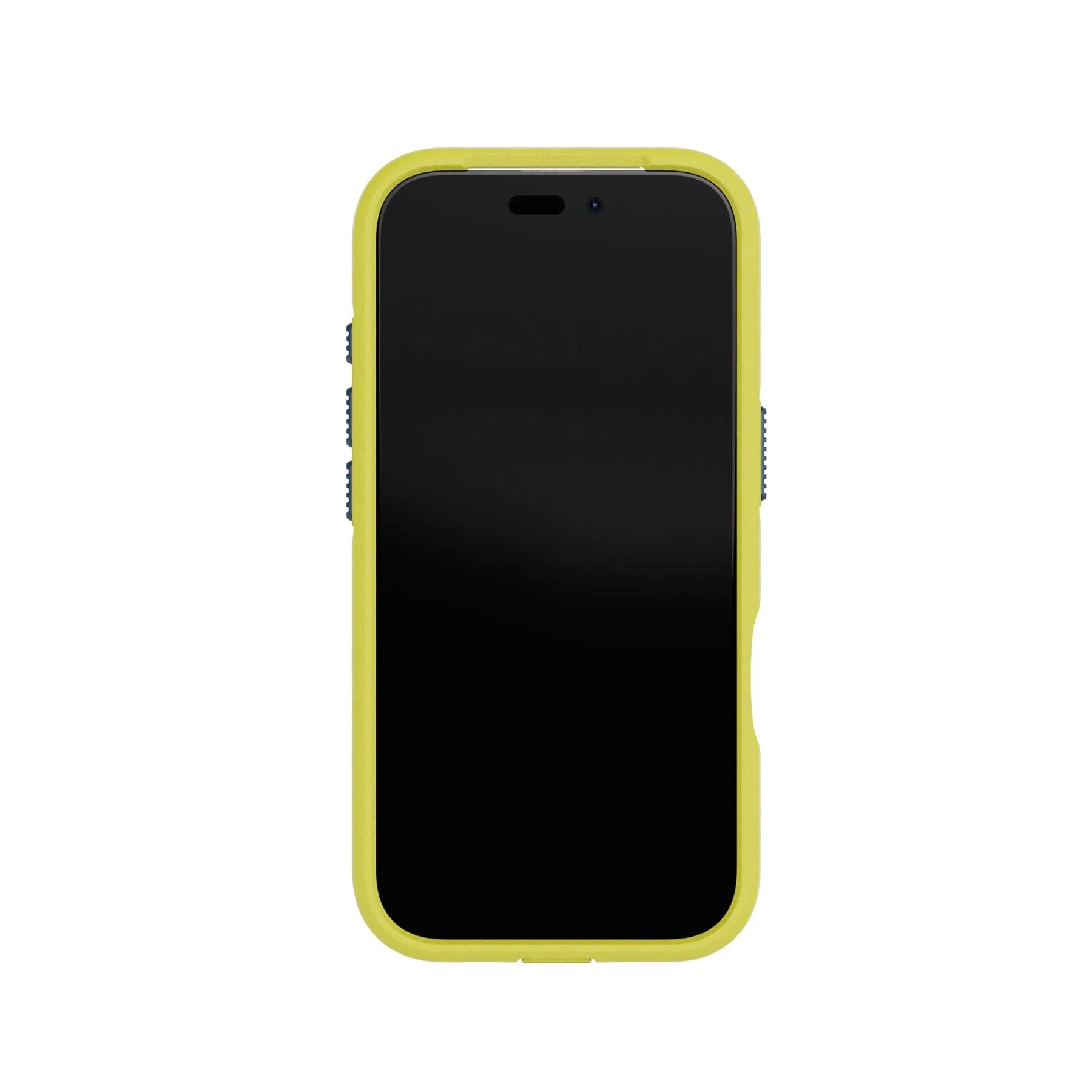 Luxury Feel EvoPro - Apple iPhone 16 Pro Case MagSafe Compatible - Navy/Yellow  Ends Soon!