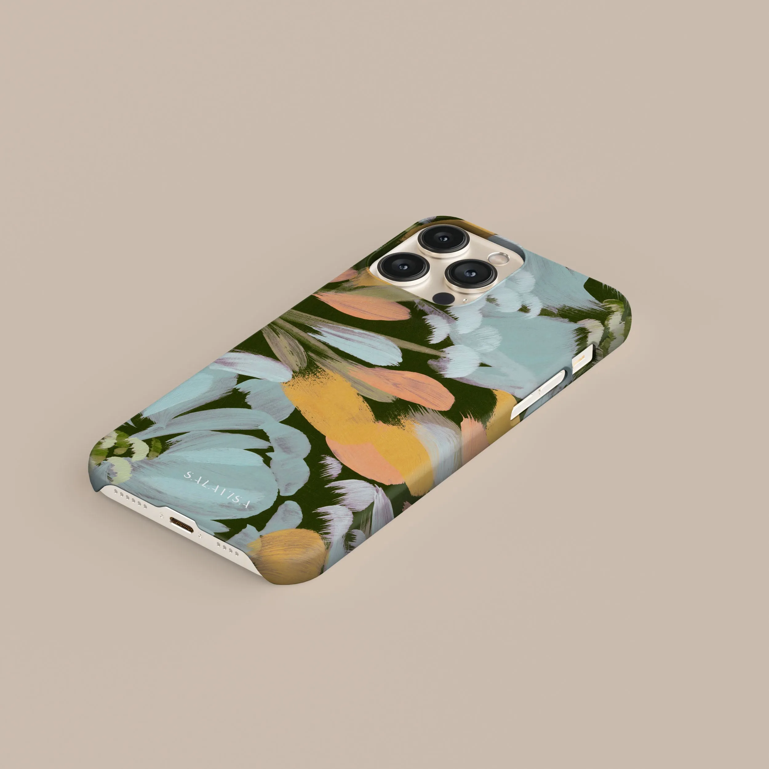 Luxury Feel Flower Canvas Phone Case  Going Fast!