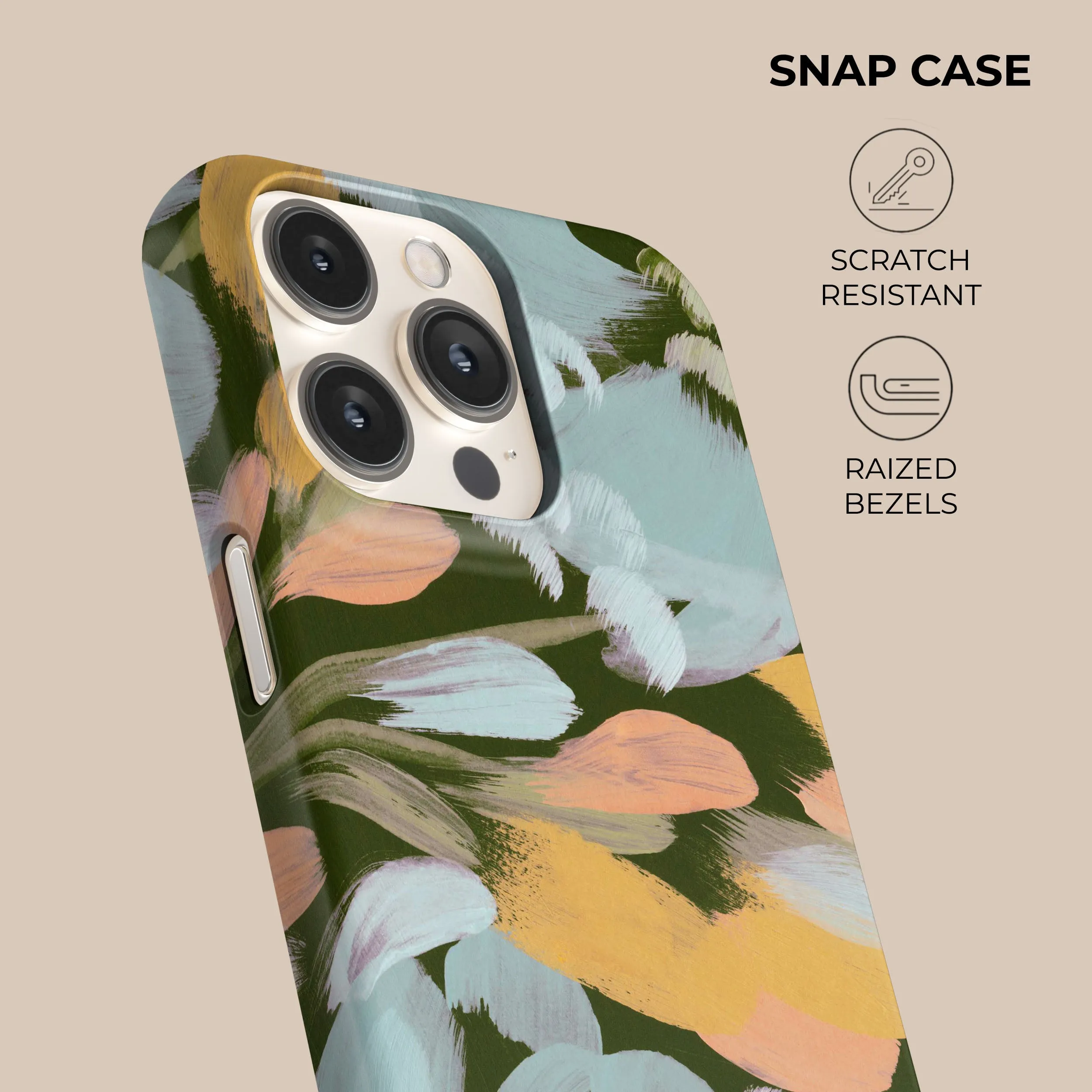 Luxury Feel Flower Canvas Phone Case  Going Fast!