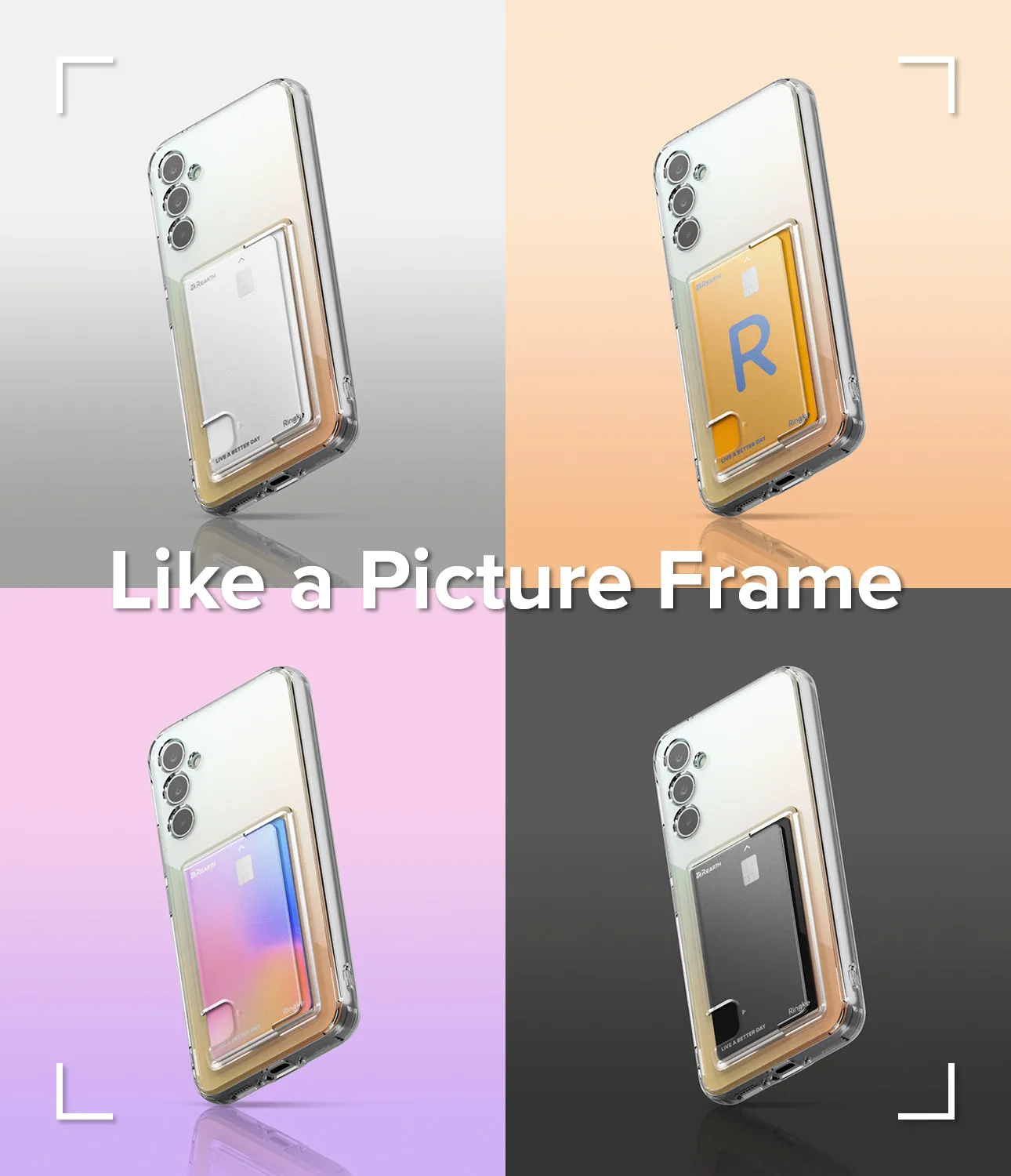 Luxury Feel Galaxy A34 Case | Fusion Card  Stylish & Comfortable