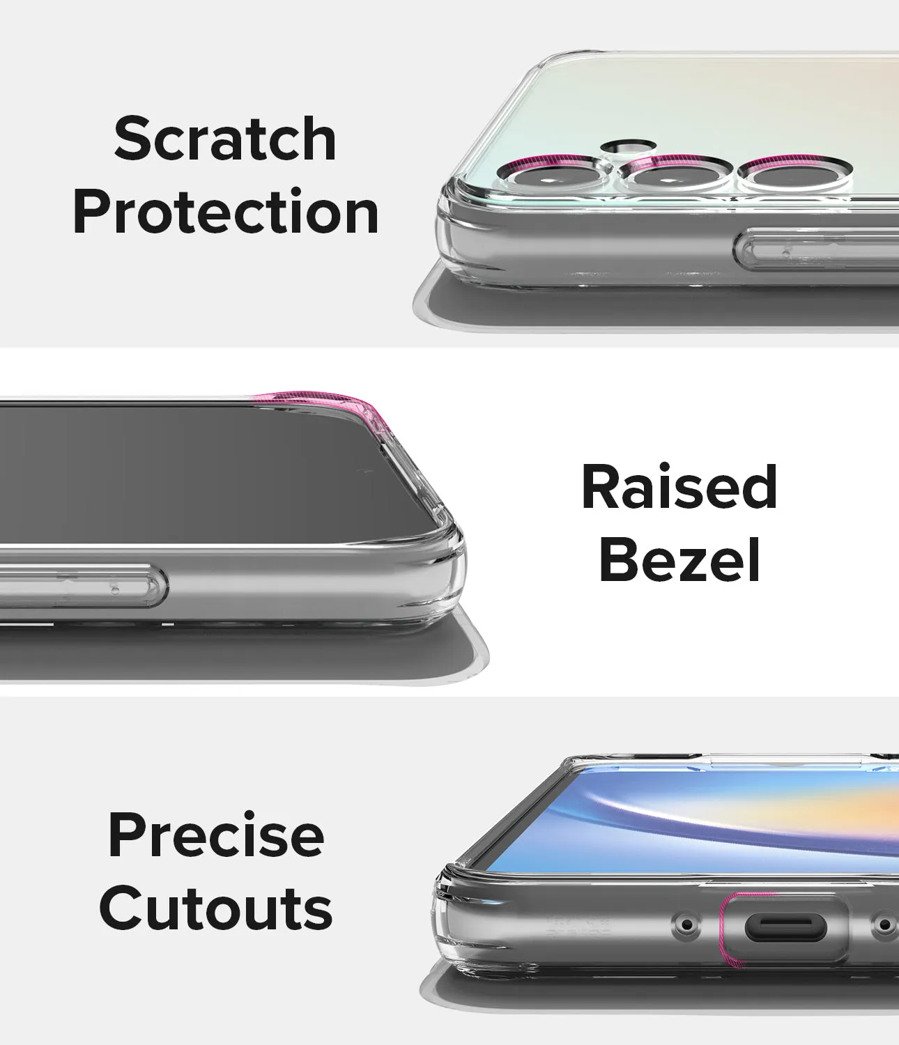 Luxury Feel Galaxy A34 Case | Fusion Card  Stylish & Comfortable