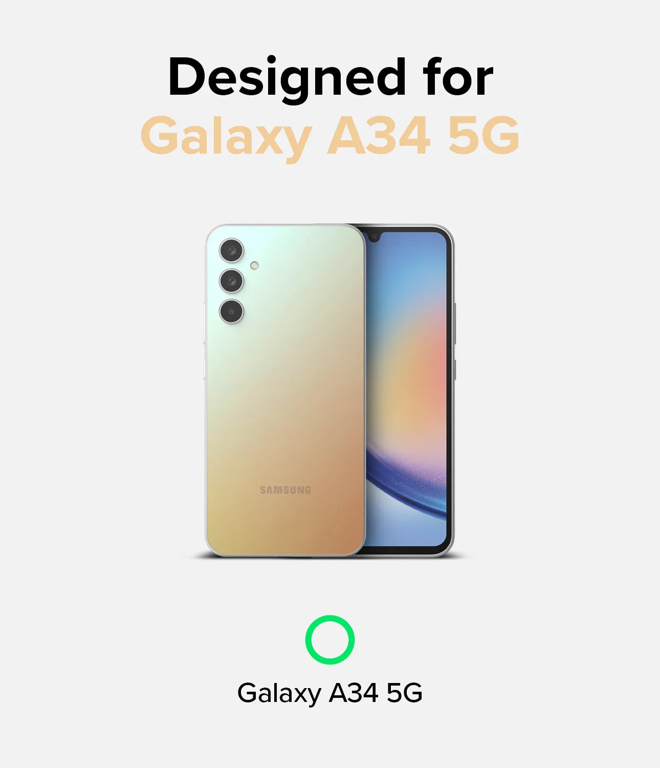 Luxury Feel Galaxy A34 Case | Fusion Card  Stylish & Comfortable