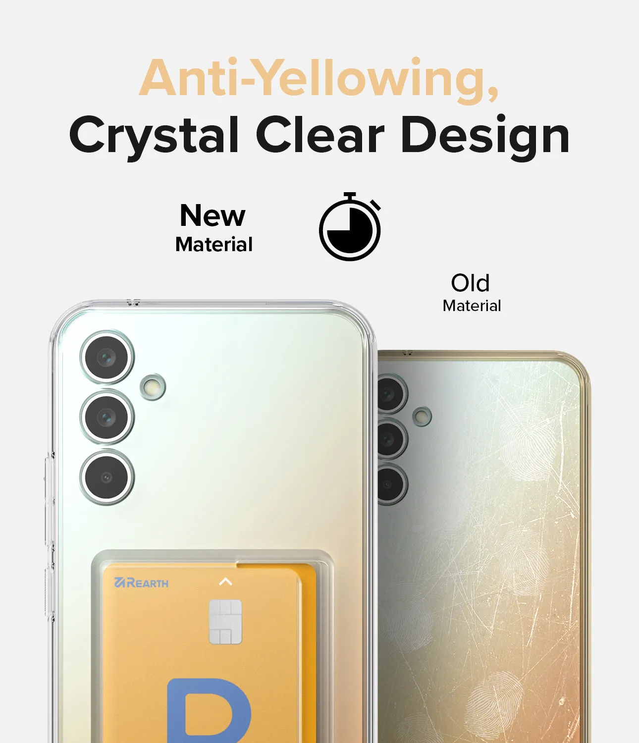 Luxury Feel Galaxy A34 Case | Fusion Card  Stylish & Comfortable