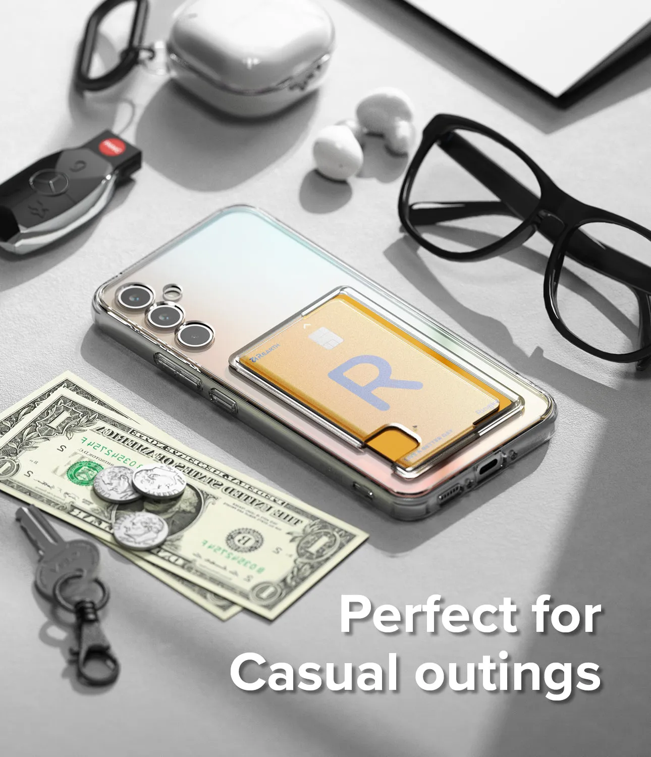 Luxury Feel Galaxy A34 Case | Fusion Card  Stylish & Comfortable