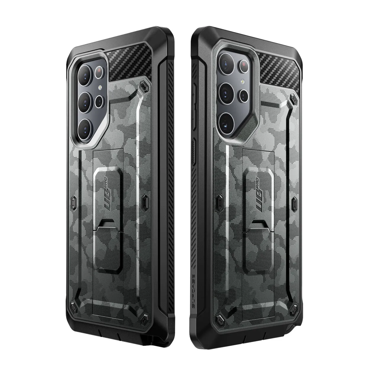 Luxury Feel Galaxy S22 Ultra Unicorn Beetle PRO Rugged Case-Gray Camo  Limited Release!