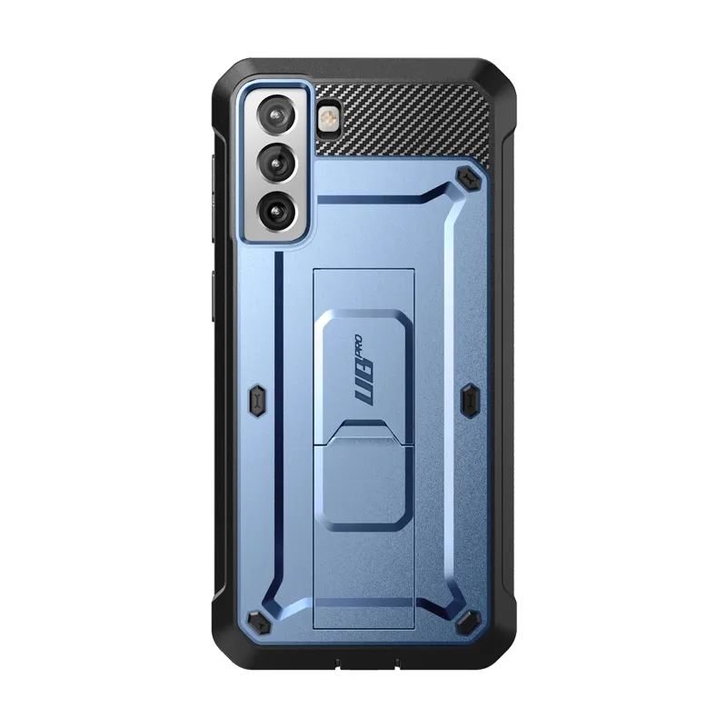 Luxury Feel Galaxy S22 Unicorn Beetle PRO Rugged Case-Metallic Blue  Today Only!